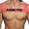 Image de Addicted Harnais Neon Rose Fluo XL/XXL
