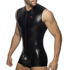 Image de AD Fetish Body Débardeur FRONT ZIP RUB Noir