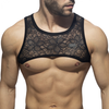 Image de Addicted Harnais en dentelle FLOWERY Noir