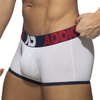 Image de Addicted Boxer OPEN FLY Blanc-Bleu marine