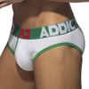Image de Addicted Slip OPEN FLY Blanc-Vert