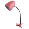 Image de Lampe de bureau Gaeta E27 rose avec pince