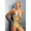 Image de Admas - Maillot de bain 1 pièce Kim K doré 44