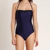 Image de Admas - Maillot de bain 1 Pièce bandeau à paillettes bleu marine 44