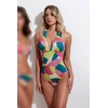 Image de Admas - Maillot de bain dos nu Sunshine multicolore 40