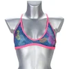 Image de MIWS Fishes Top Short Bleu/Vert/Jaune Taille L, Femme, topfixxs, Blau/Grün/Gelb, XXS