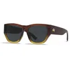 Image de Hanukeii Lunetttes de soleil Crète Brown/Noir, Marron, taille unique