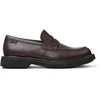 Image de Camper pour homme. K101001-005 Mocassins en cuir brun Norman (45), Marron, Plat, Aucun, Casuel