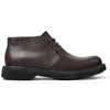 Image de Camper pour homme. K300513-005 Chaussures en cuir marron de Norman (43), Plat, Lacets, Casuel