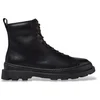 Image de Camper pour femme. K400816-001 Bottines en cuir Brutus+ noir (39), Plat, Fermeture éclair, Casuel