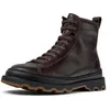 Image de Camper Brutus+ K400816 Bottines de basket pour femme, marron foncé 002, 36 UE, Marron foncé 002, 36 EU