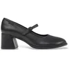 Image de Camper pour femme. K201799-001 Chaussures en cuir Kora noir (39), 5 à 8 cm, Boucle, Casuel