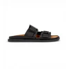 Image de Camper pour homme. K101091-001 Sandales en cuir Lluc noir (44), Plat, Aucun, Casuel
