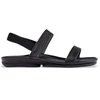 Image de Camper pour femme. K201868-002 Sandales en cuir Right Isla noir (35), Plat, Aucun, Casuel