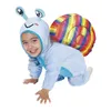 Image de FIESTAS GUIRCA | Costume de Caracol Bébé (18-24 Mois) - Cagoule, Sac à Dos et Combinaison - Costumes d'Animaux pour Bébé Unisexe - Idéal pour Halloween et Fêtes Costumées - Bleu et Multicolore