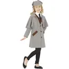 Image de FIESTAS GUIRCA | Costume de Détective Enfant (10-12 ans) - Gilet, Veste et Casquette - Costumes de Policier et Détective pour Halloween, Carnaval et Fêtes Costumées - Unisexe - Gris