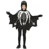Image de Fiestas Guirca Déguisement Araignée Phosphorescente - Tunique Noire À Capuche Pour Enfant 10-12 Ans