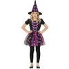 Image de FIESTAS GUIRCA Déguisement Sorcière Violette - Robe Avec Tutu Et Lumière Led Pour Fille 7-9 Ans