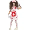Image de FIESTAS GUIRCA Costume Infirmière Zombie - Infirmière Sanglante - Déguisement Halloween Fille