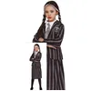 Image de FIESTAS GUIRCA Fille de Famille Gothique Costume Uniforme Scolaire - Déguisement Halloween Fille 5-6 Ans