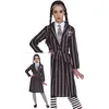 Image de FIESTAS GUIRCA Fille de Famille Gothique Costume Uniforme Scolaire - Déguisement Halloween Fille 14 à 16 ans
