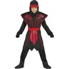 Image de FIESTAS GUIRCA Déguisement Ninja Costume Enfant Garçon Taille Taille 5-6 Ans