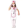 Image de FIESTAS GUIRCA Costume d'infirmière zombie pour Halloween Blanc/rouge/blanc Taille 140-146