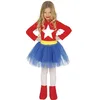 Image de Déguisement Supergirl Étoile Fille L-(10/12 Ans)