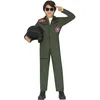 Image de Fiestas Guirca Déguisement de Pilote de Combat éco pour Enfant