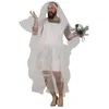 Image de FIESTAS GUIRCA | Costume de Mariée pour Homme (46-48/S) - Robe et Voile - Tenues de Mariage et Enterrement de Vie de Garçon pour Carnaval et Fêtes Costumées - Idéal pour Adultes - Blanc