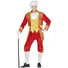 Image de FIESTAS GUIRCA | Disfraz de Conde Adulto (48-50/M) - Veste, Pantalon et Plastron - Costume de Marquis pour Halloween, Carnaval et Fêtes Déguisées - Idéal pour Hommes - Or et Rouge