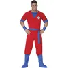 Image de FIESTAS GUIRCA | Costume Fighter Adulte (54-56/XL) - T-shirt, Ceinture, Couvre-bottes, Poignets et Pantalon - Costumes de Ninjas et Jeux Vidéo pour Halloween, Carnaval et Fêtes Déguisées