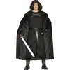 Image de FIESTAS GUIRCA | Costume Vigilante Medieval Adulte (48-50/M) - Cape, Ceinture et Tunique - Costumes de Chevalier et Guerrier pour Halloween, Carnaval et Fêtes Déguisées - Idéal pour Hommes - Noir