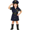 Image de FIESTAS GUIRCA Déguisement Police Costume Enfant Fille Taille Taille 3-4 Ans