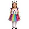 Image de FIESTAS GUIRCA Déguisement miss licorne fille - Multicolore - 5 à 6 ans