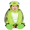 Image de FIESTAS GUIRCA | Costume de Tortue Bébé (18-24 Mois) - Carapace, Cagoule, Combinaison et Pieds - Costumes d'Animaux pour Halloween, Carnaval et Fêtes Costumées - Idéal pour Bébé Unisexe - Vert