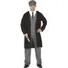Image de FIESTAS GUIRCA | Costume de Gánster Inglés Adulte (52-54/L) - Chemise, Gilet, Veste, Cravate, Casquette et Pantalon - Costumes Années '20 pour Halloween, Carnaval et Fêtes Déguisées - Homme