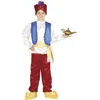 Image de FIESTAS GUIRCA | Costume de Voleur du Dessert Enfant (10-12 Ans) - Chemise, Gilet, Ceinture, Chapeau et Pantalon - Costumes pour Halloween, Carnaval et Fêtes - Idéal pour Enfants - Blanc et Grenat