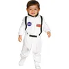 Image de FIESTAS GUIRCA | Costume d'Astronaute Bébé (12-18 Mois) - Combinaison Spatiale pour Enfants - Costumes de Pilote et Explorateur de l'Espace pour Halloween, Carnaval et Fêtes Costumées - Blanc et Noir