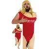 Image de FIESTAS GUIRCA Surveillant de Plage Evg Homme - Déguisement Evg Homme Drôle, Rouge, XL 54-56