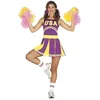 Image de Déguisement Pom Pom Girl Lila Femme L