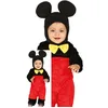 Image de FIESTAS GUIRCA | Costume de Petite Souris Bébé (18-24 mois) - Bonnet et Combinaison - Déguisements d'Animaux pour Tout-Petits - Parfait pour Halloween, Carnaval et Fêtes Déguisées Enfants