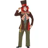 Image de FIESTAS GUIRCA | Costume de Mad Hatter Adulte (48-50/M) - Veste, Noeud Papillon, Pantalon et Chapeau - Costumes de Contes, Journée du Livre, Halloween et Carnaval - Idéal pour Hommes