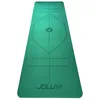 Image de Tapis Joluvi Align Vert Aigue marine Feuille de Mousse
