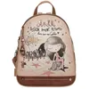 Image de Sac à dos Anekke pour femme avec fermeture éclair, beige