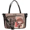 Image de Anekke sac à main sac à épaule bandoulière Mademoiselle Short Handle Bag Multicolor multicolore