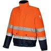 Image de WüRTH MODYF Blouson de travail 2 en 1 haute-visibilité LUMEN orange/marine - Taille 3XL