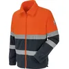 Image de WüRTH MODYF Polaire de travail haute-visibilité LUMEN orange/marine - Taille XL