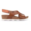 Image de Pikolinos pour femme. W9E-0912 Sandales en cuir Mahon marron (40), 1 à 3 cm, Velcro, Casuel