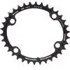 Image de Rotor BCD110x4 52 Plateau extérieur Ovale pour ALDHU, VEGAST et Toutes Les manivelles Shimano à 4 Trous Simples, Noir, Dents